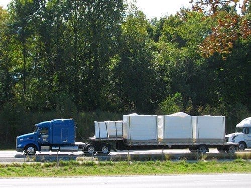 Step-Deck Load Freerksen Trucking