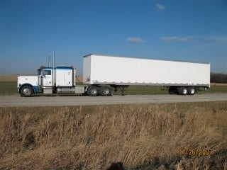 Truck 897 with Van Trailer
